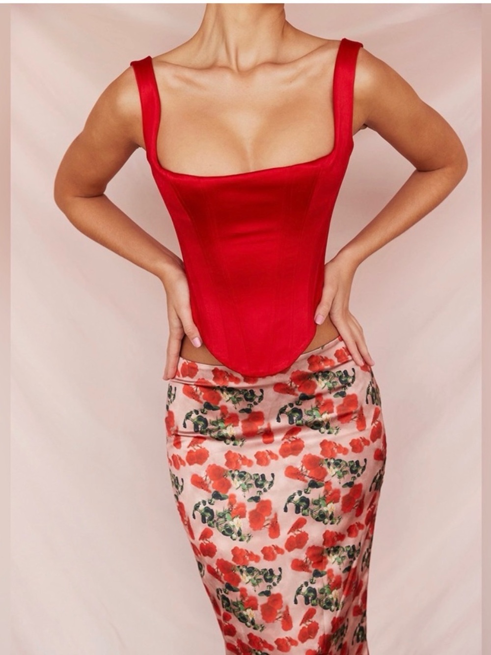 House of CB Rafa Corset in red - Picture 4 of 11